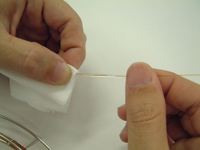 カラムの交換手順（HS-20 L.T）