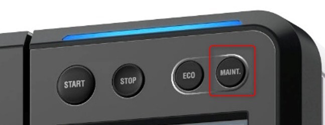 メンテナンスモードへの移行方法(メンテナンス用ボタン)