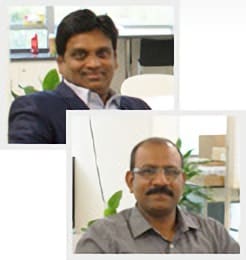 Mr. Ravindra Chandrappa, COO Mr. Prasad Shandilya, Head of Operations