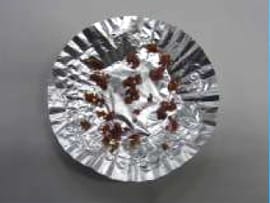 Fig.1 かまぼこを恒温槽から出した状態 Boiled fish paste to pick up from oven