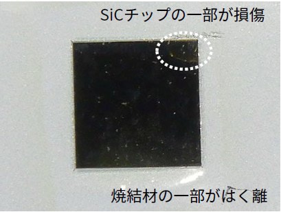 耐久試験後の試験片