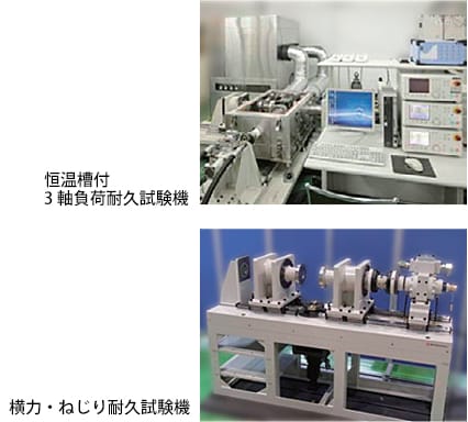 ゴムブッシュ耐久性評価システム