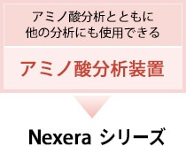 アミノ酸分析とともに 他の分析にも 使用できる アミノ酸分析装置