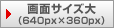 画面サイズ大（640px×360px）