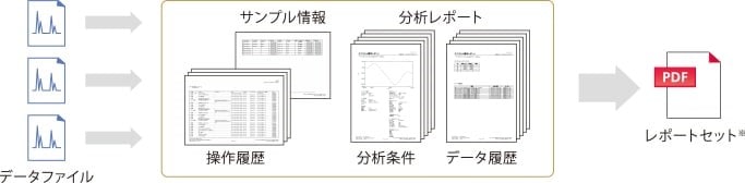 レポートセットに対応