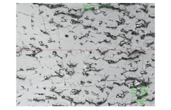 図7　フィルム表面の走査型共焦点レーザー顕微鏡画像 観察視野64×48μm
