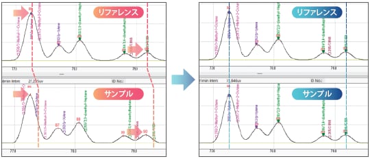2点同定 ライブラリの部分修正