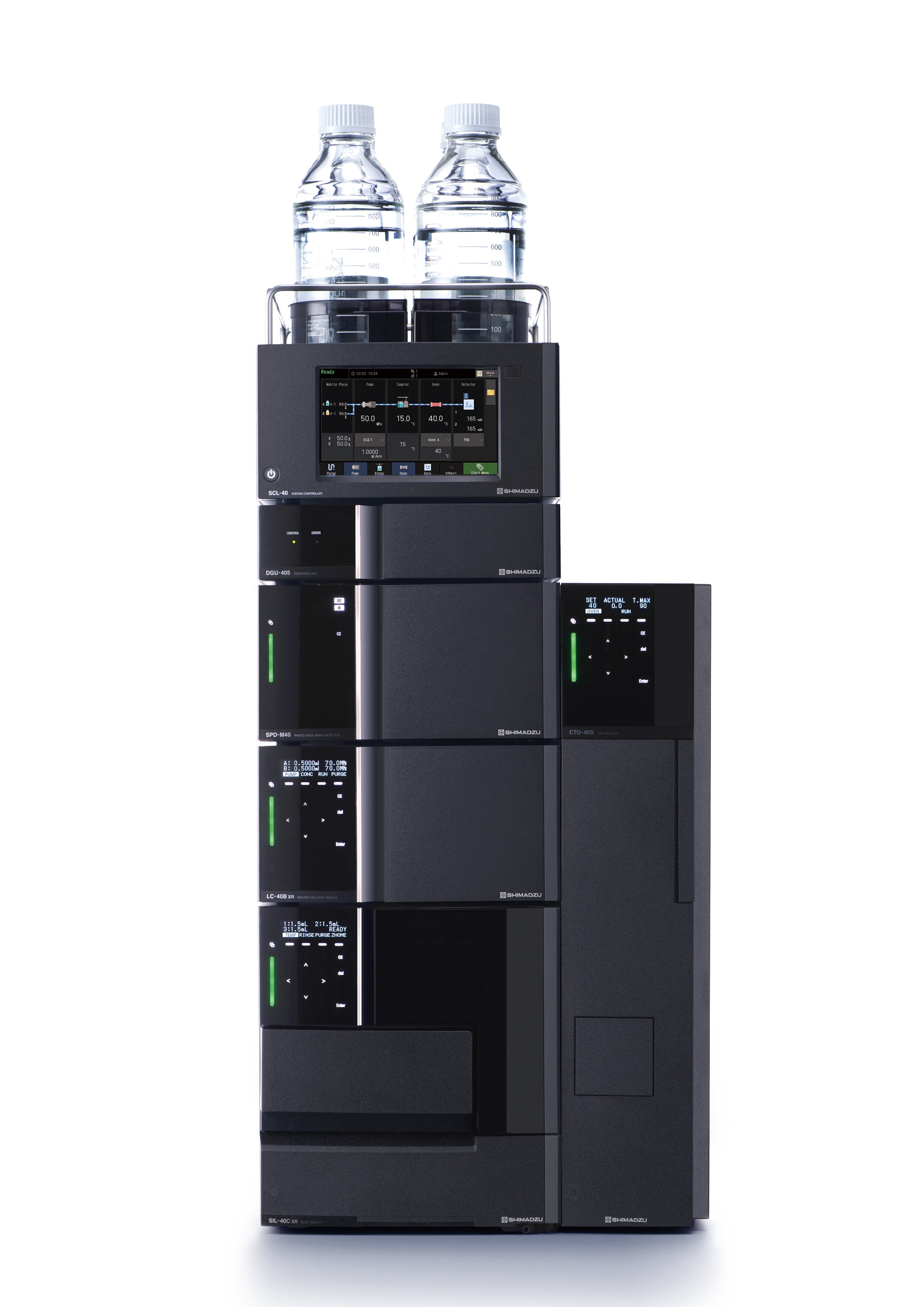 当社UHPLC Nexera X2シリーズもWaters社ソフトウェア Empowerから操作が可能 当社UHPLC Nexera X2シリーズもWaters社ソフトウェア Empowerから操作が可能