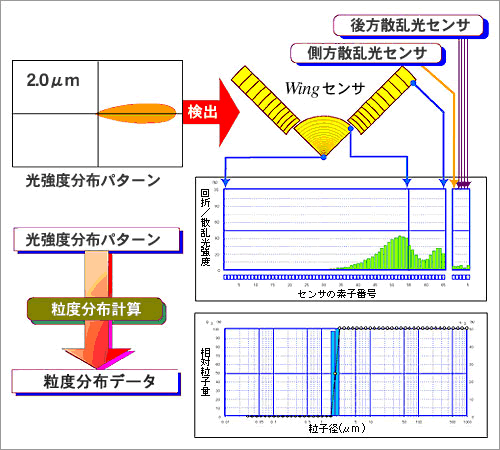 回折・散乱光の光強度分布データの活用