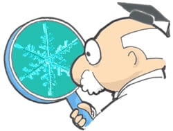 雪の結晶を見てみよう