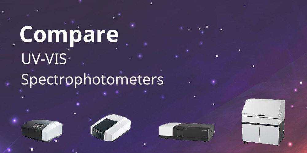紫外可視近赤外(UV-Vis-NIR) 分光光度計製品比較