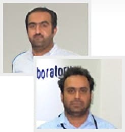 Mr. Hadi Al Dossary: Manager, Quality Control Lab Mr. Jaber Al Naqi: Specialist, QC Lab, QC Lab Department